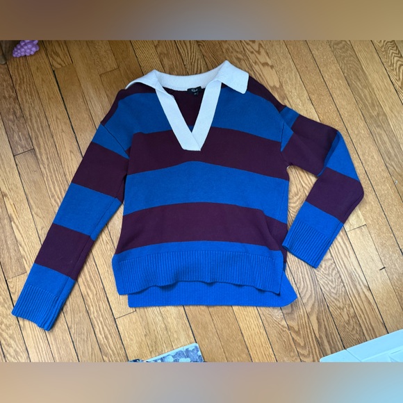 Rails Harris Rugby Stripe Sweater - Size XXS - NWOT - Picture 1 of 3